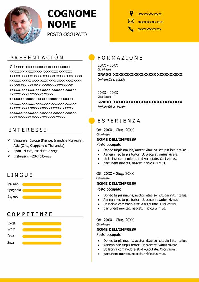8curriculum-vitae-fac-simile