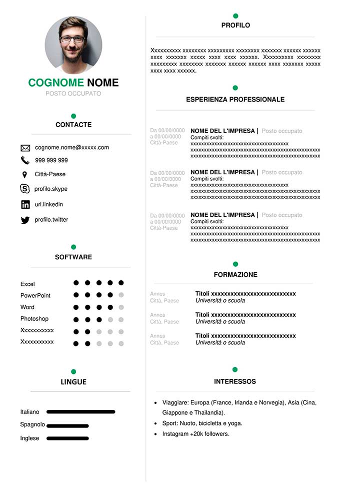 curriculum-vitae-per-stage-tirocinio