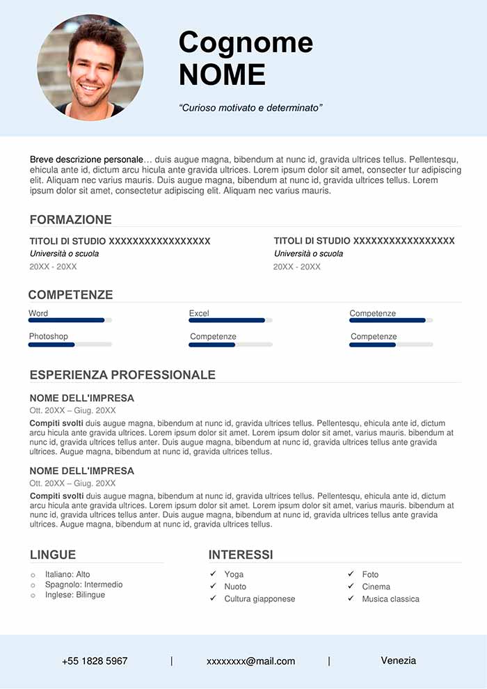 curriculum-vitae-precompilato