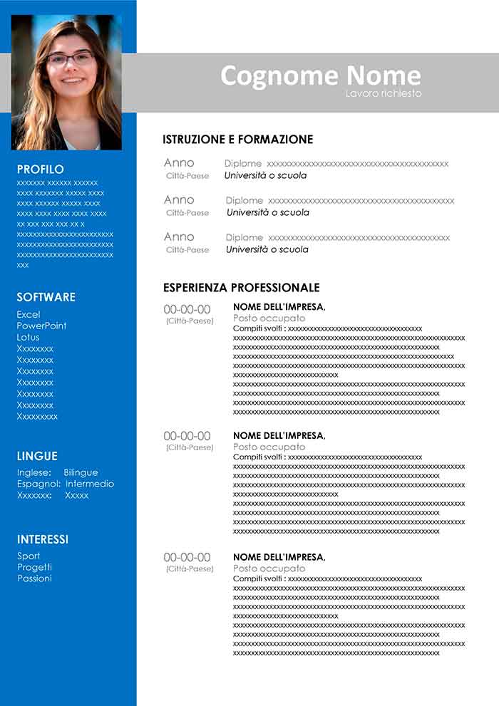 esempio-curriculum-vitae